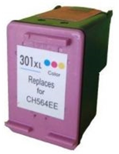 3x7ml compa hp 1050,2050,2050s,1000,3000.3050,j610a ch564ee - [HP301XLC]