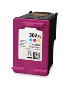 3x6ml per hp 3830,3832,4650,1110,2130,3630,4520 f6u67ae-330p - [HP302XLC]
