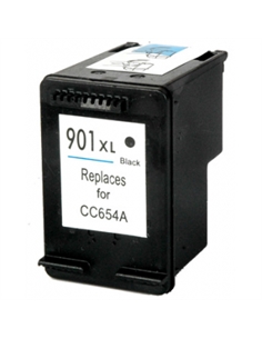 20ml black j4500 j4535 j4580 j4624 j4660 j468 cc654ae 901xl - [HP901XLBK]