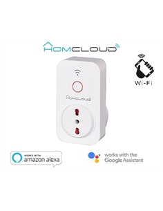 Presa intelligente wi-fi 16a italiana con controllo energia - [HE-IP16AE]
