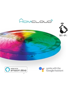 Striscia led rgb + bianco caldo wi-fi kit dimmerabile 5m - [EE-24WSL5]