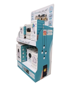 Espositore homcloud da banco in cartone - [EM-EP10]