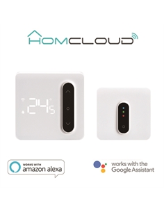 Cronotermostato digitale smart homcloud wi-fi + ricevitor rf - [SW-CRF]