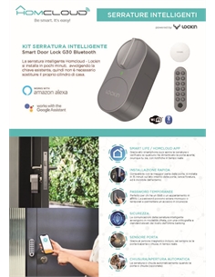 Volantino a4  - smart door lock g30 - [LK-VOL]