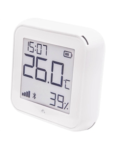 Shelly sensore temperat&umid wi-fi + bluet con display gen3 bianco - [SH-PHTGEN3]