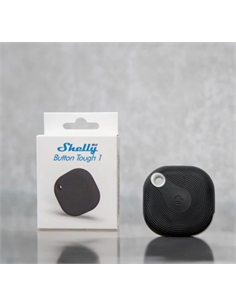 Shelly blu button tough 1 black - pulsante smart bluetooth ip54 nero - [SH-BBT1BL]