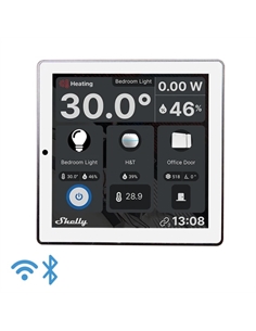 Shelly wall display - pannello a muro con display touch bianc - [SH-WALLW] 2
