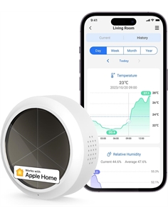 Meross sensore temperatura&umidità smart rf - apple homekit - [MS-MS100FHK]