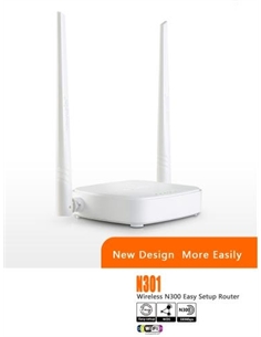 Router wireless easy setup 300mbps tenda n301 - [NT-N301]