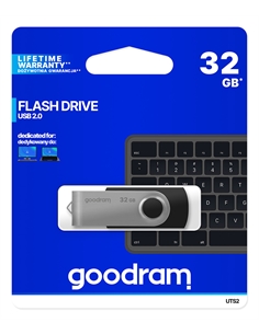 Chiavetta/pendrive usb goodram twister 32gb nera usb 2.0 - [GRUTS2-0320K0R1]