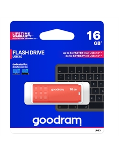 Pendrive goodram 64gb ume3 orange usb 3.0 - retail blister - [GRUME3-0640O0R1]