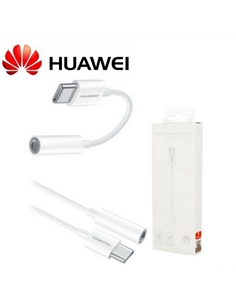 Adattatore originale huawei cm20 tipo c / 3,5mm bianco - [ORHWCM20SW]